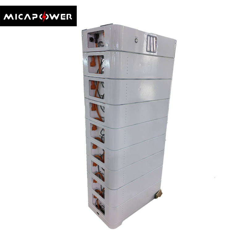 8 Year Warranty 409.6V 100ah 40kwh Stacked LiFePO4 Battery Pack Hv Home Solar Energy Storage Battery