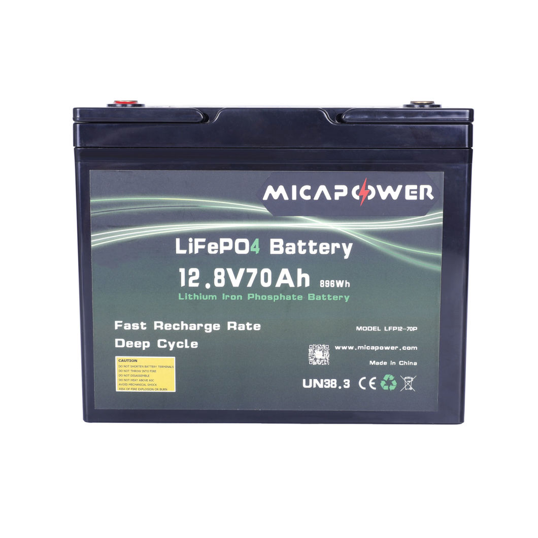 Mica 12 Volt 60ah 70ah Battery LiFePO4 12V 60ah 70ah Lithium Ion Battery Pack Lithium Battery
