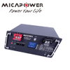 Mica Power 48V 49.6V 100ah 200ah Sodium Ion Battery Rechargeable Battery Rack Mounted Battery for Telecom/UPS/Solar System/Home Energy/Marine/Industrial