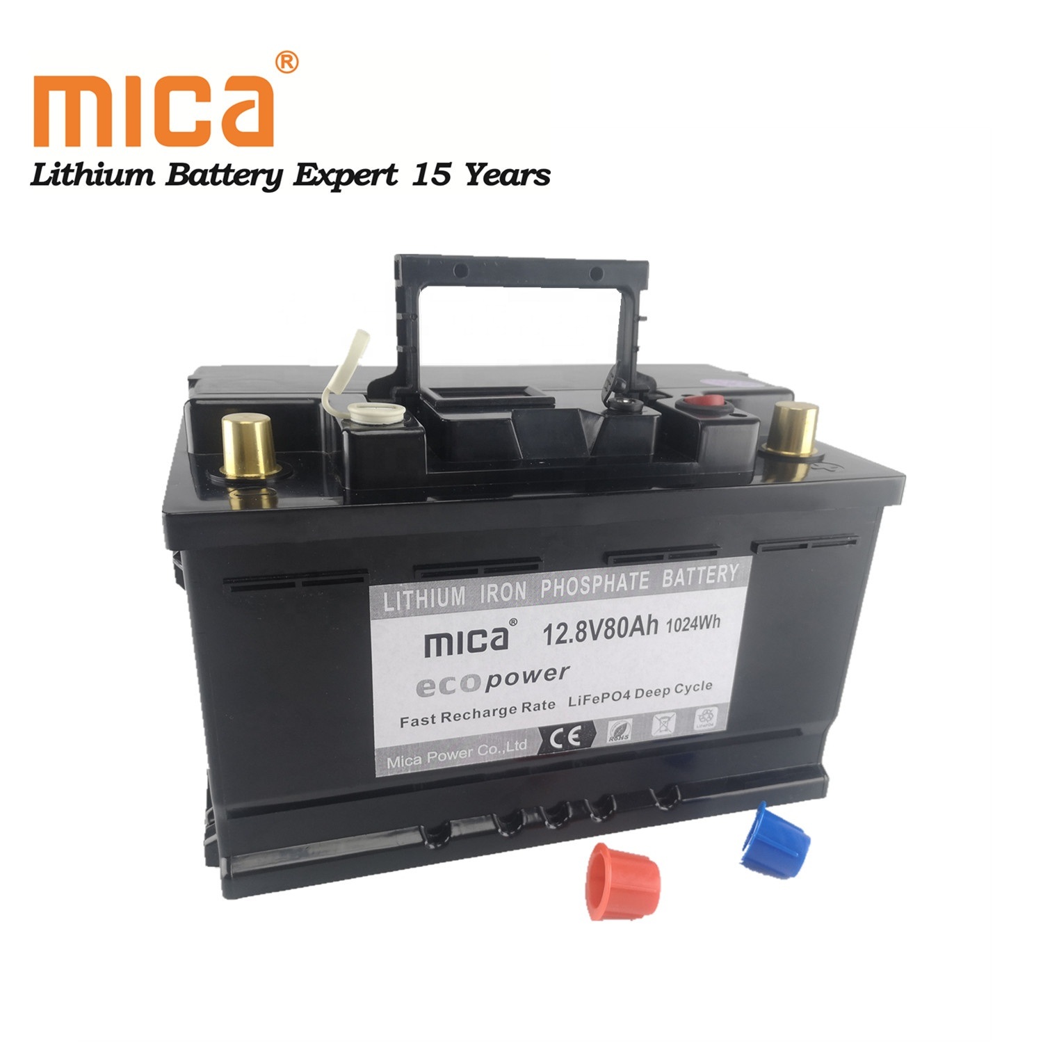 High Performance Factory Price Lithium Motorcycl Battery 12V 80ah 1kwh Rechargeable Lithium-Ion Battery