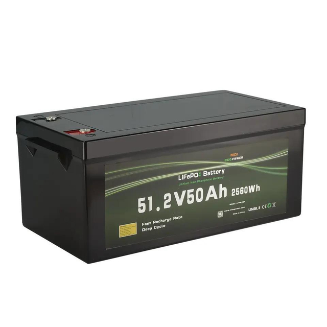 Factory Customization 51.2V 50ah LiFePO4 Battery LiFePO4 Batteries Lithium Ion Solar Energy Storage Battery
