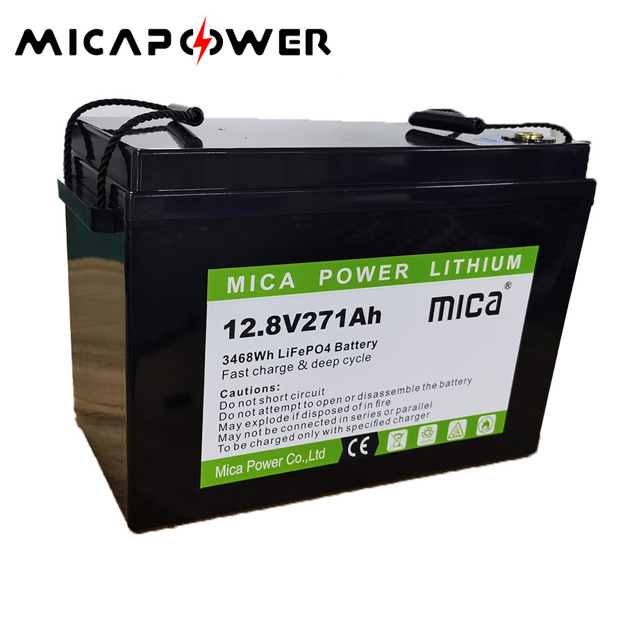 High Quality 12V 12.8V 271ah 280ah LiFePO4 Lithium Ion Battery for RV PV Backup Golf Cart Marine Boat