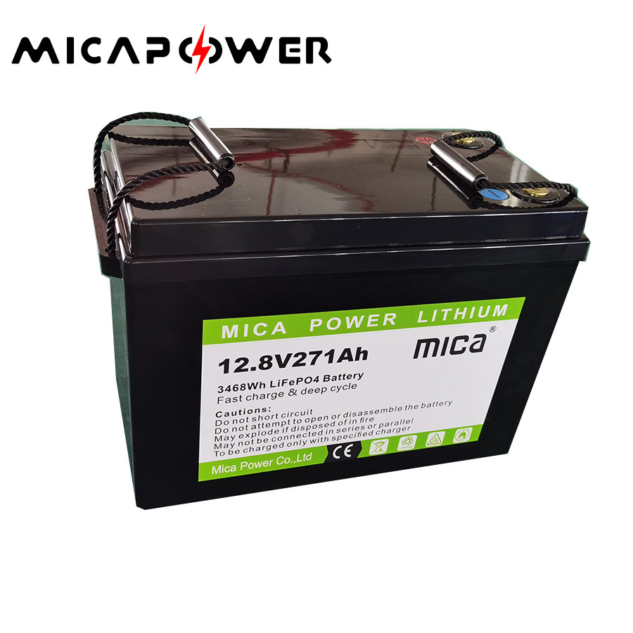 High Quality 12V 12.8V 271ah 280ah LiFePO4 Lithium Ion Battery for RV PV Backup Golf Cart Marine Boat