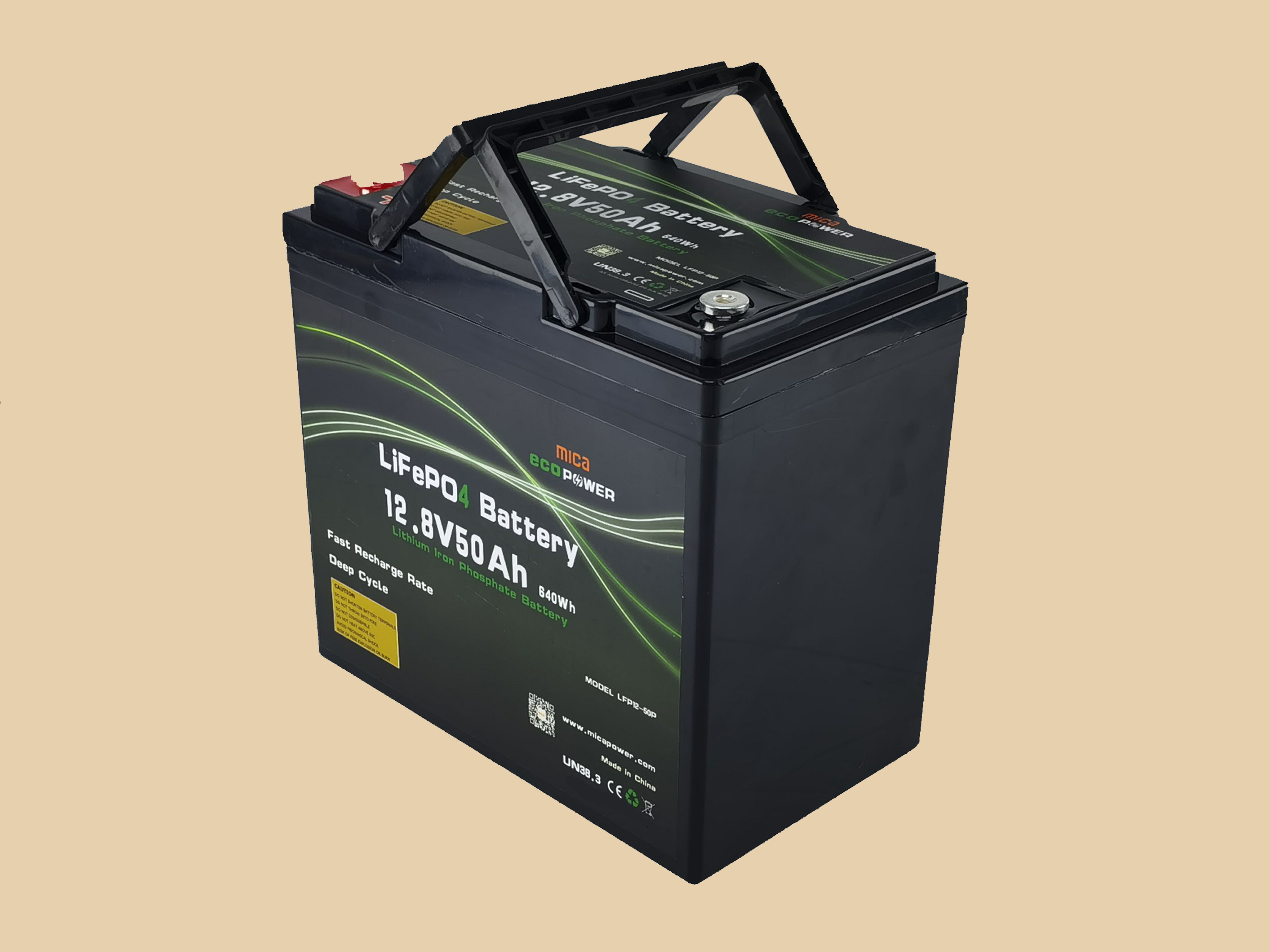 4000 Cycle Times LiFePO4 Lithium Iron Phosphate Battery Pack for Solar Street Light Storage