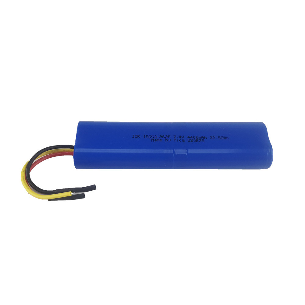 Customized Capacity 18650 Lithium Ion Battery Cell 7.4V 5200mAh 2s2p Lithium Battery Pack 5.2ah