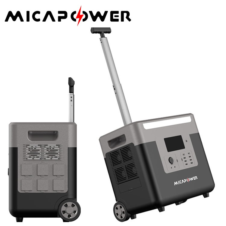 Mica Emergency Power Backup Portable Power Station for Camping Home Portable Power Supply Storage System