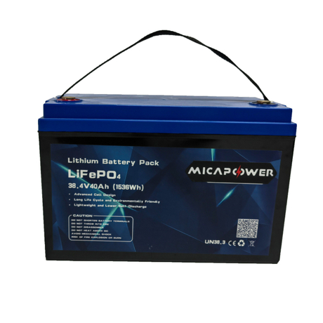 10 Years Mobility Scooter Golf Cart Batteries 36V 40ah Deep Cycle LiFePO4 Battery Golf Kart Lithium Battery Pack