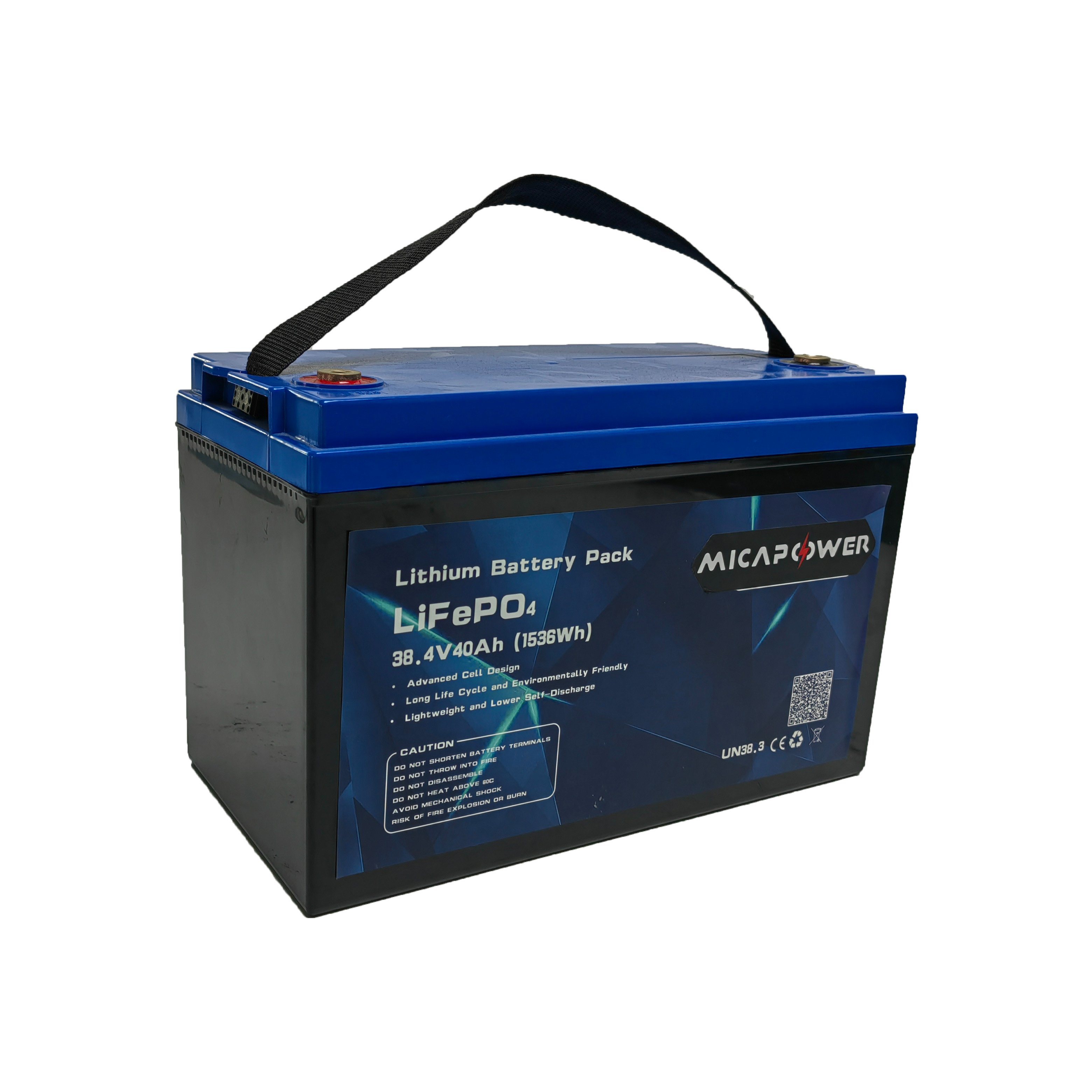10 Years Mobility Scooter Golf Cart Batteries 36V 40ah Deep Cycle LiFePO4 Battery Golf Kart Lithium Battery Pack