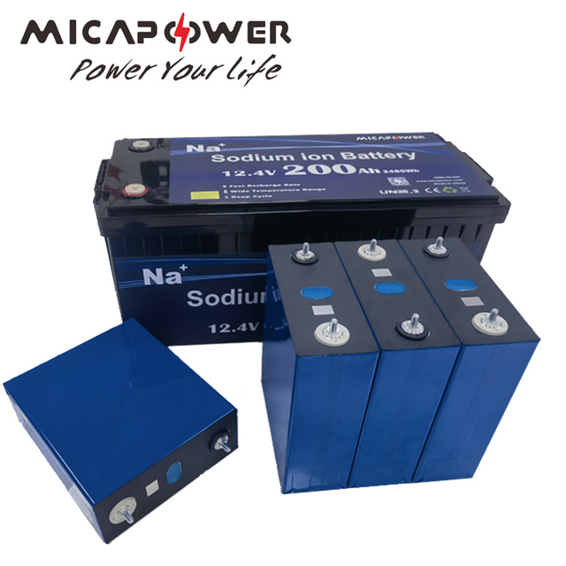 Mica Factory 12V 200ah Sodium-Ion-Battery Energy Storage System Natrium Ionen Akku for Solar Battery Pack