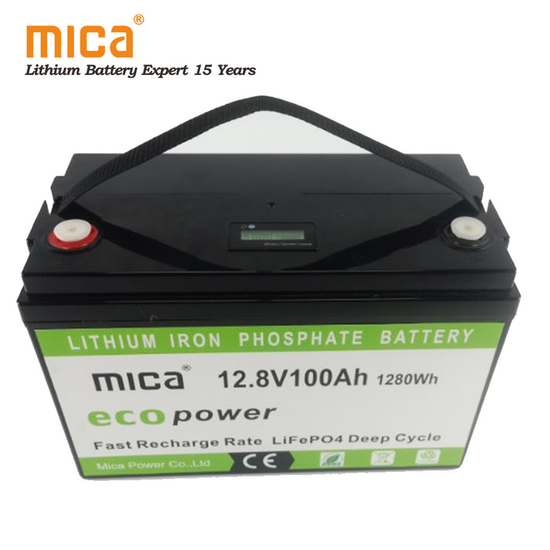 Ce Approval with Bluetooth Low Temperature 12.8V Lithium Ion LiFePO4 Battery 12V 100ah Litium Batteries