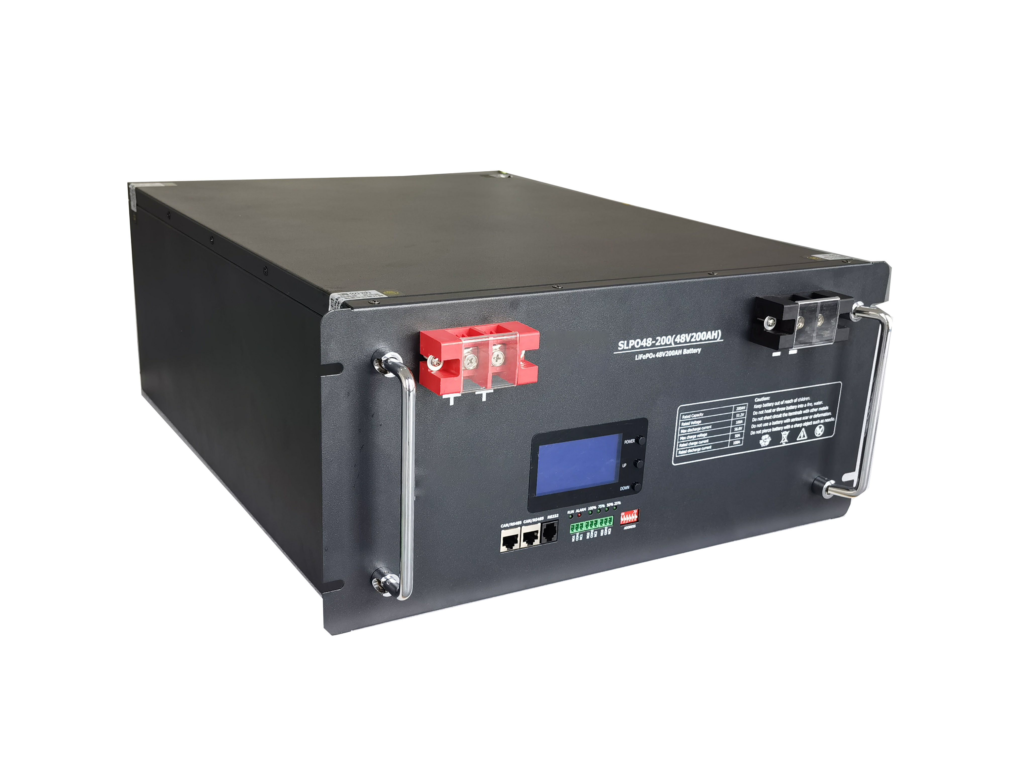 48V High Capacity 200ah LiFePO4 Battery Solution Rechargeable Lithium Ion Battery for 10kwh Outdoor Solar Energy Storage Systems