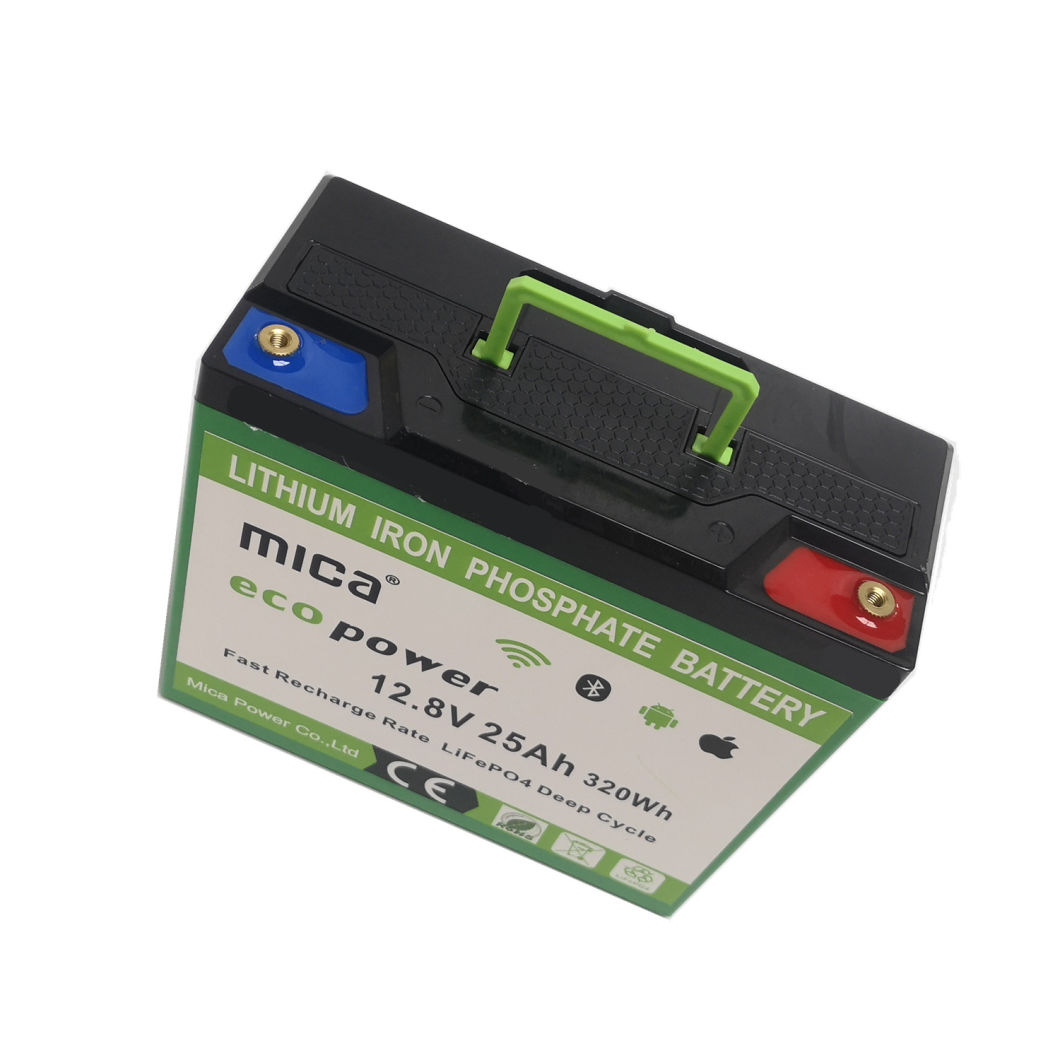 Mica MSDS Saber Solar System LiFePO4 Battery 12.8V 12V 17ah 20ah 25ah Street Light Lithium Battery Pack