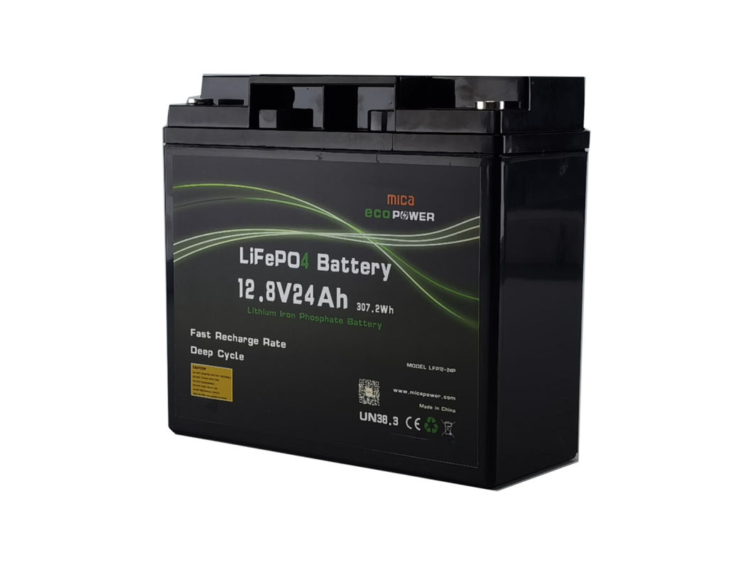 15 Years History Factory Mica 12V 24ah LiFePO4 Lithium Iron Phosphate Battery Pack Lithium Ion Li-ion Battery with 4000 Cycles