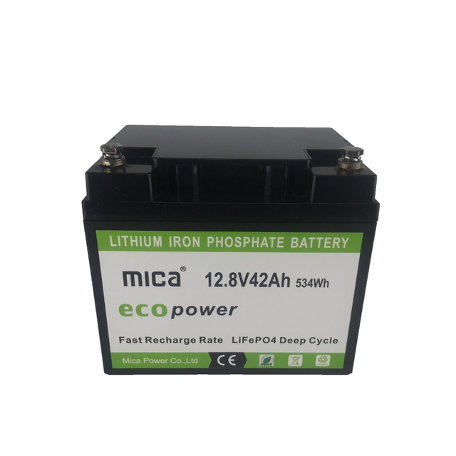 5 Year Warranty Ce Approval 12V 42ah 537wh ABS Golf Cart Forklift LiFePO4 Battery Pack