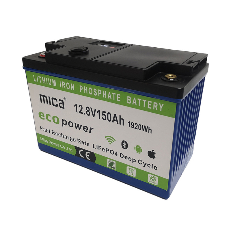 12V 150ah LiFePO4 Battery Pack Lithium Battery Rechargeable Deep Cycle with BMS for Solar Energy Storage System Solar Street Light UPS PV