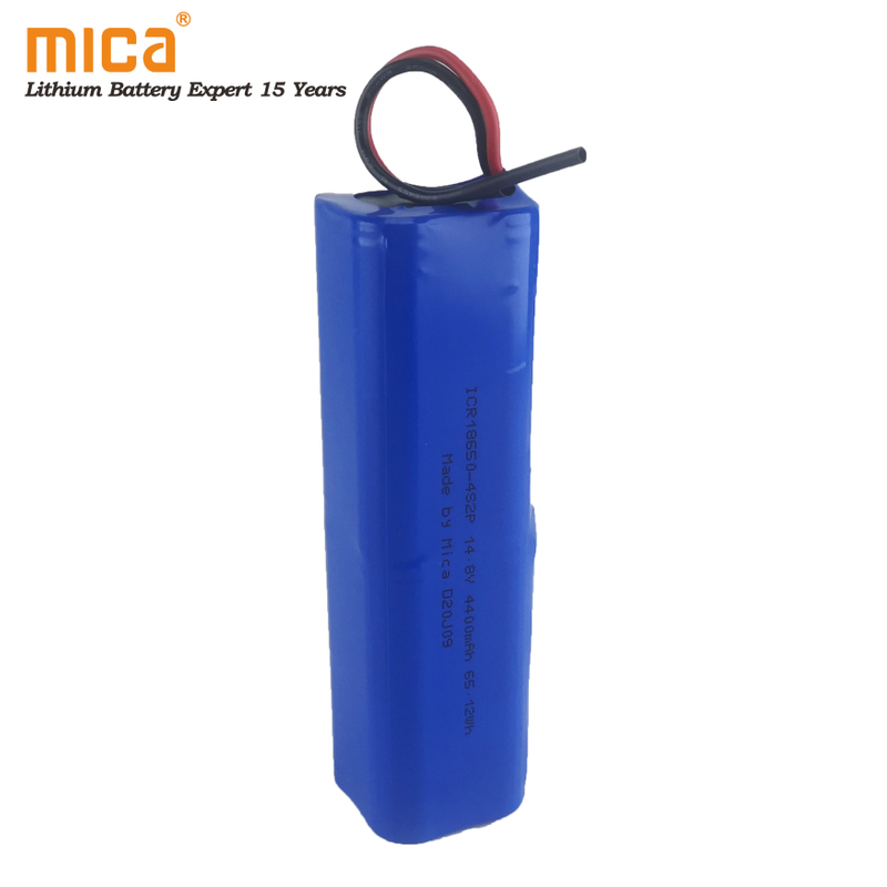 Wholesale Deep Cycles 18650 14.8V 4400mAh 4s2p Lithium-Ion Battery Rechargeable Li-ion Battery with PCM Wires Connector