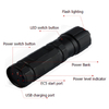 Manufacturer Supply 3-in-1 12V Car Battery Jump Starter Mini Jump Start Flashlight Power Bank for Automobile Vehicle Starting Camping Hiking with USB LED