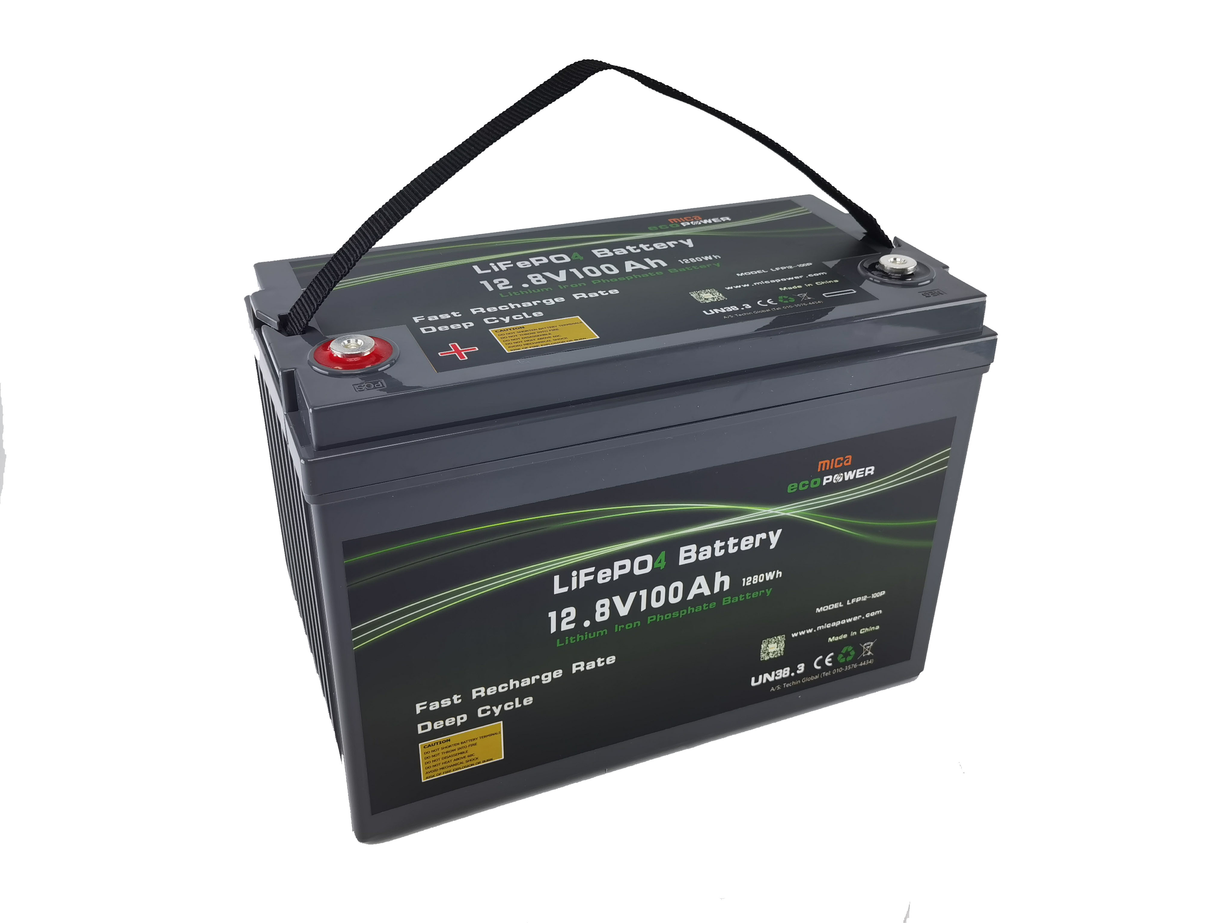 Factory Price OEM/ODM Available Mica 12V/12.8V Voltage 100ah Capacity Lithium Ion LiFePO4 Battery Pack with Deep Cycle for Energy Storage
