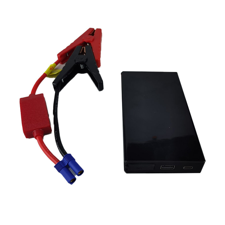 Factory Directly Supply 12V Auto Starter Car Vehicle Jump Starter Portable Power Bank with LED Light Restarter