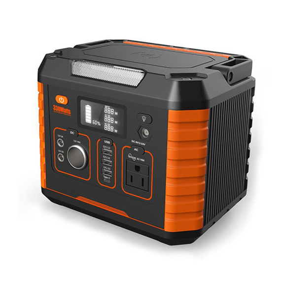 CE Un38.3 MSDS 330W 110V 220V Us Europe Popular Durable Portable Power Station Uninterrupted Power Supply for Outdoor Camping Use