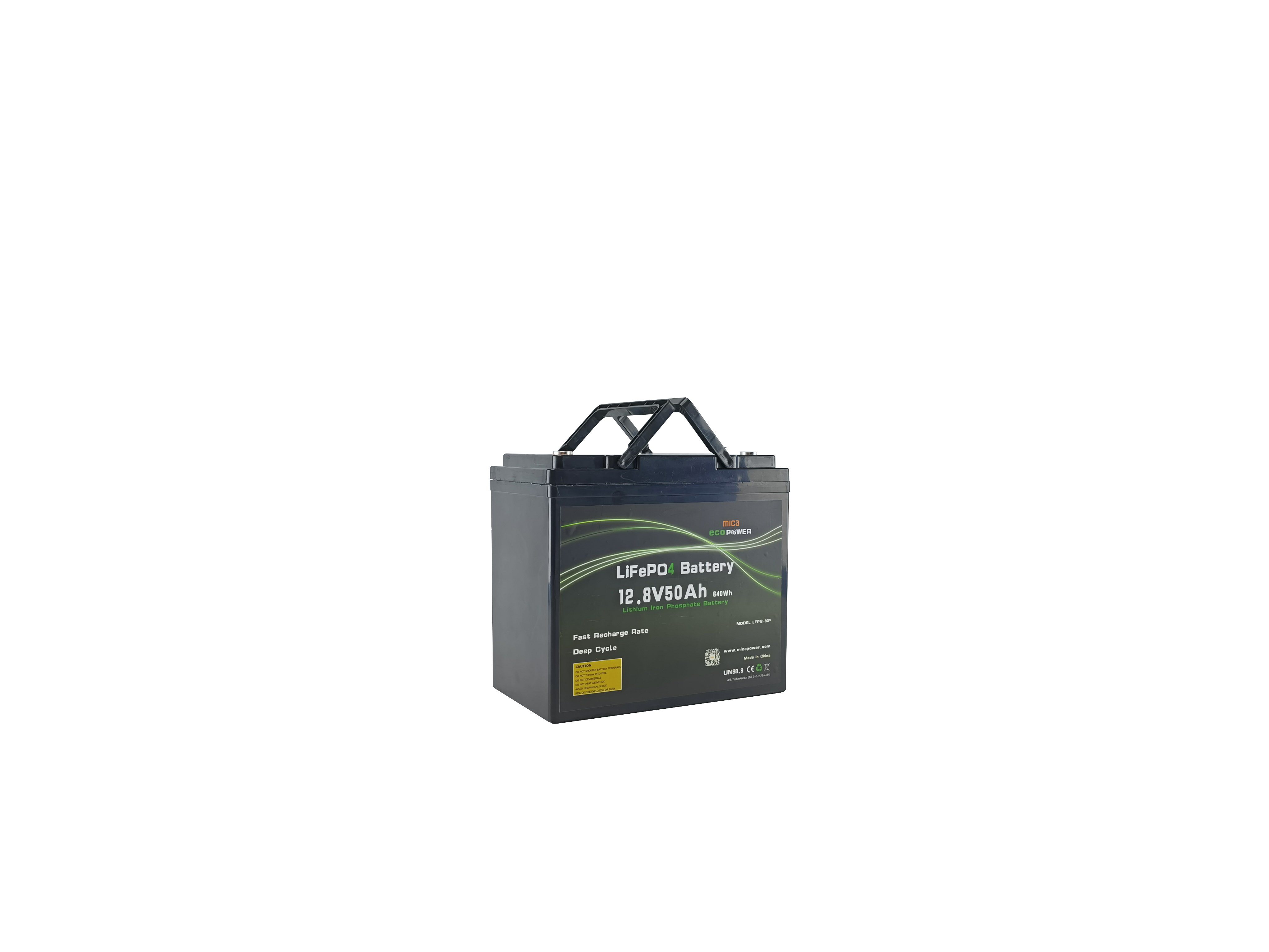 Grade a Battery Cell 12.8V 12V 50ah LiFePO4 Battery Pack Lithium Battery with BMS LCD Display for Solar Energy Storage