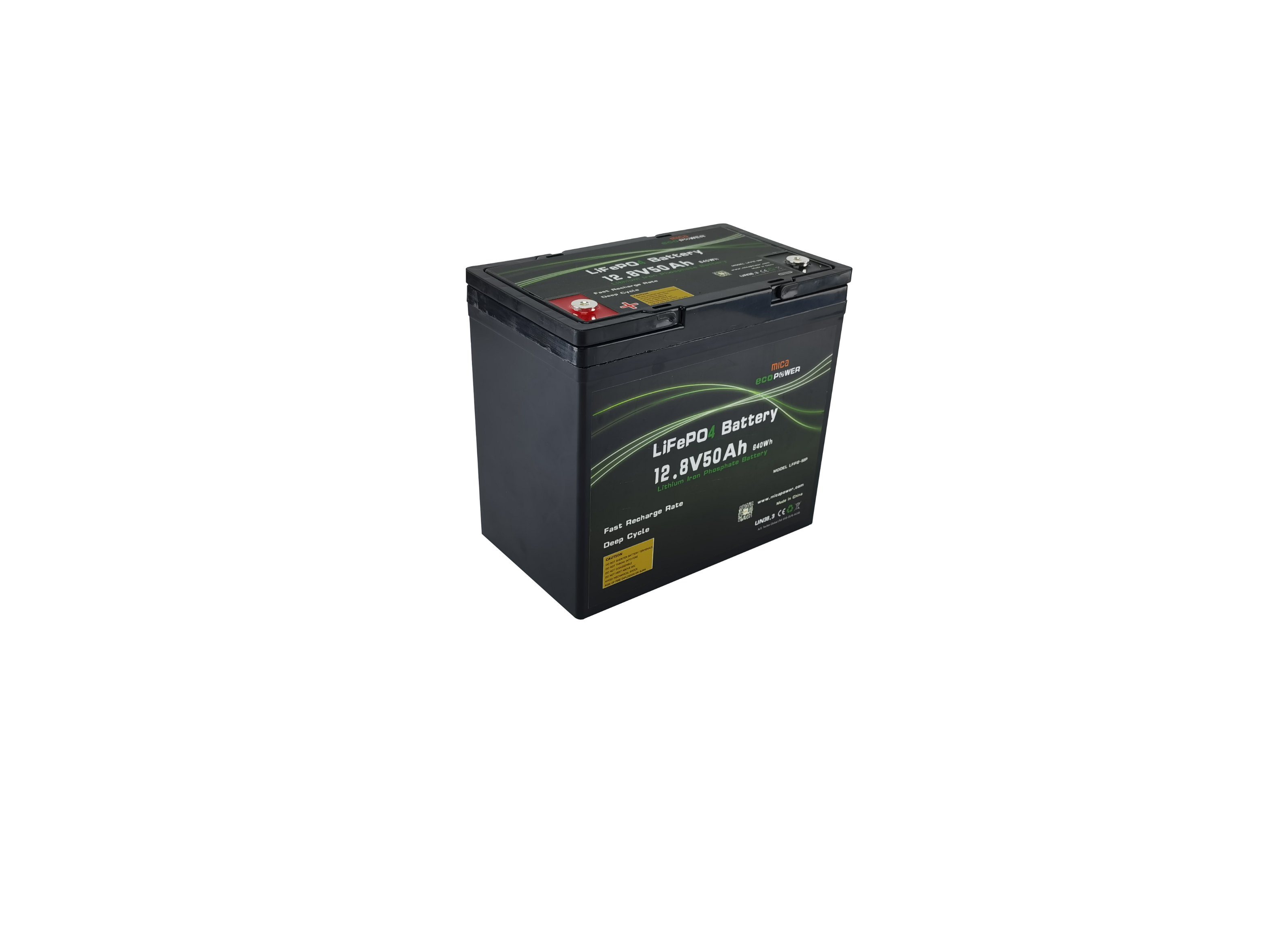 Grade a Battery Cell 12.8V 12V 50ah LiFePO4 Battery Pack Lithium Battery with BMS LCD Display for Solar Energy Storage