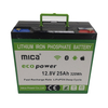 Factory Price 5 Years Warranty Rechargeable LiFePO4 12V 25ah Lithium Ion Battery for Solar System