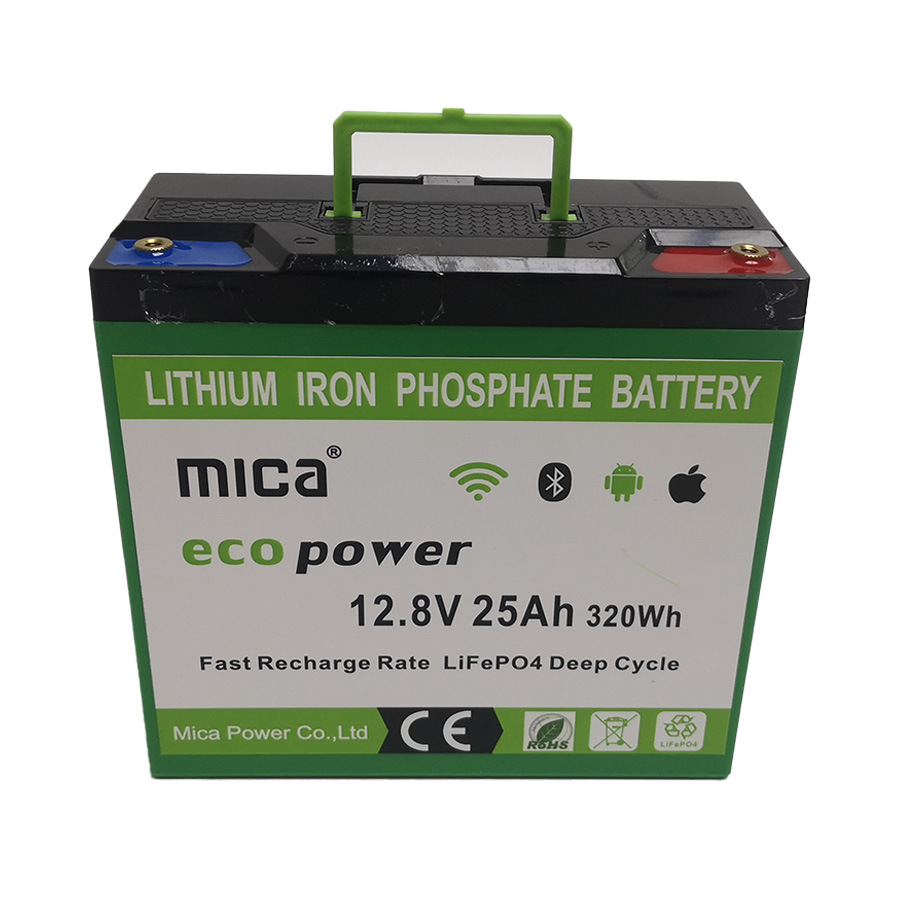 Factory Price 5 Years Warranty Rechargeable LiFePO4 12V 25ah Lithium Ion Battery for Solar System