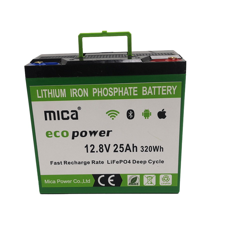 Factory Price 5 Years Warranty Rechargeable LiFePO4 12V 25ah Lithium Ion Battery for Solar System