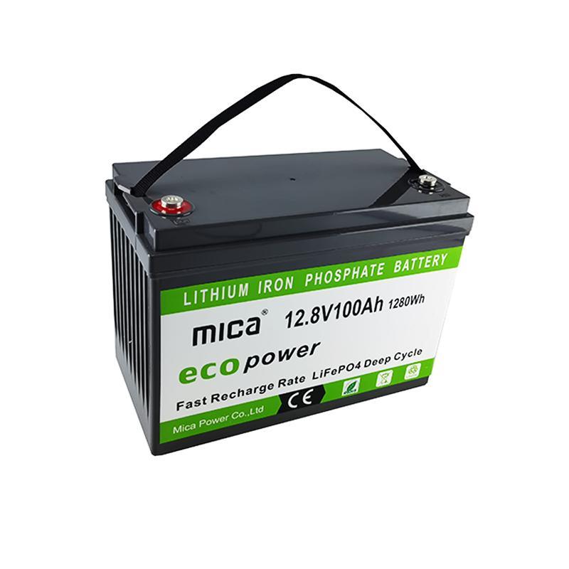 5 Years Warranty CE MSDS Un38.3 12.8V 100ah LiFePO4 Battery RV Boat Yacht Scooter Energy Storage Lithium Ion Battery Pack