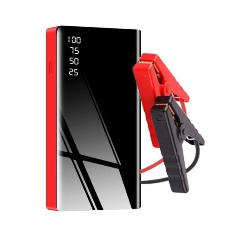 Portable Charger Starting Device Emergency Tool Multi-Function Battery Portable 12V 24V Car Jump Starter with LCD Screen