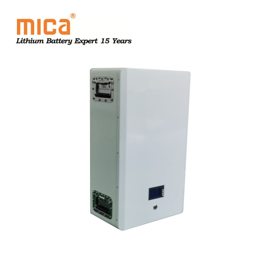 Customized Power-Wall 48V 51.2V 100ah 5kwh 49.5kg with CE/Un38.3/IEC62133/MSDS Lithium Phosphate Battery for Solar System