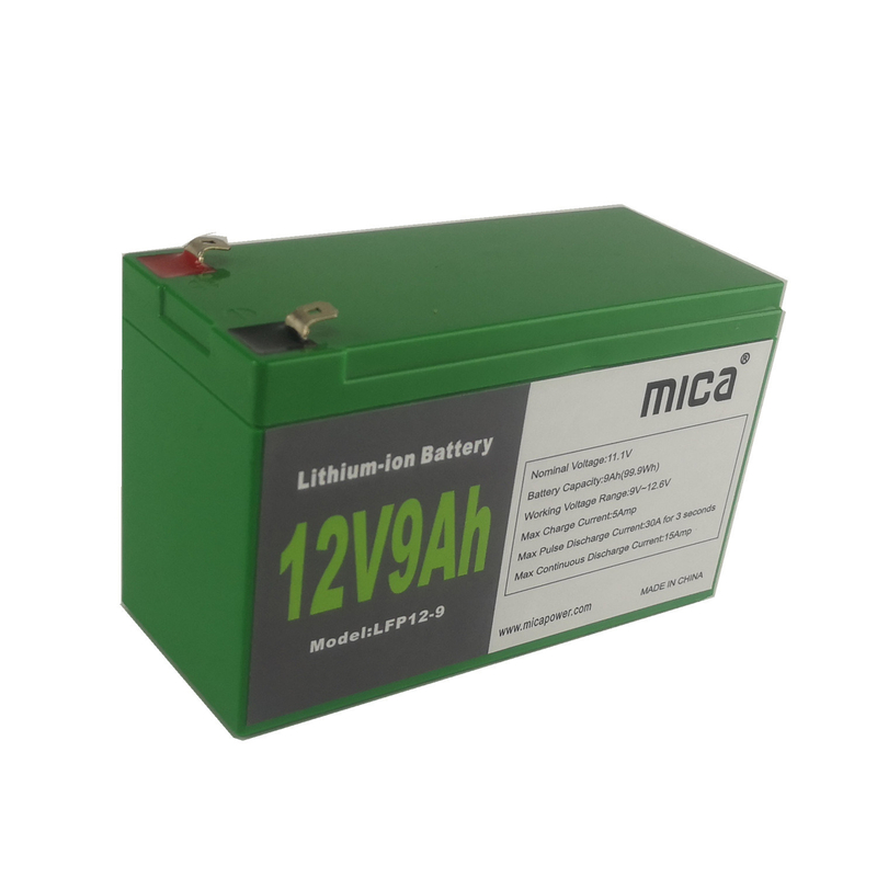 IEC62133 UL Approved 18650 Lithium Ion Battery 12V 6ah 9ah 12ah Alarm LED CCTV Backup Battery 18650 Li-ion Battery Pack