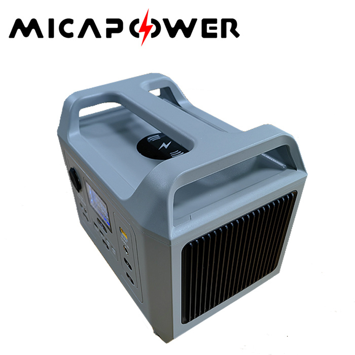 LiFePO4 Battery Gernerator Outdoors 600W Portable Power Station with Wireless Charger Function