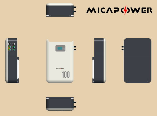 Mica Popular 51.2V100ah 200ah Rechargeable LiFePO4 Battery 5kwh 10kwh Home Powerwall for Solar Energy Storage System