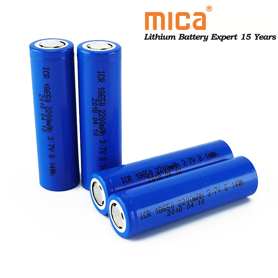MSDS/Un38.3 3.7V 2600mAh 18650 Battery Rechargeable Li Ion Battery Cell