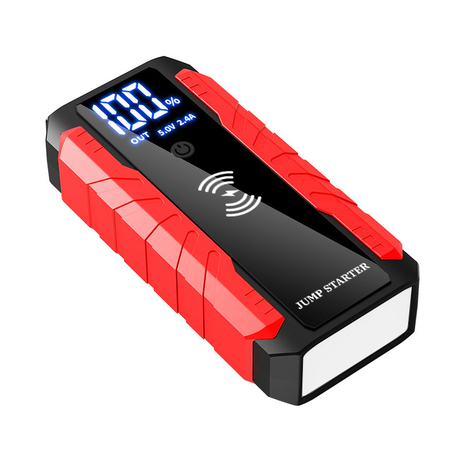 Mica 12V 1200A Gasoline Vehicle Booster Portable Wireless Charging Power Bank Flashlight Multifunction Jump Starters