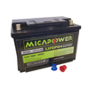 Mica CE Un 12V 100ah CCA 1200A LFP Lithium LiFePO4 Car Starting Battery