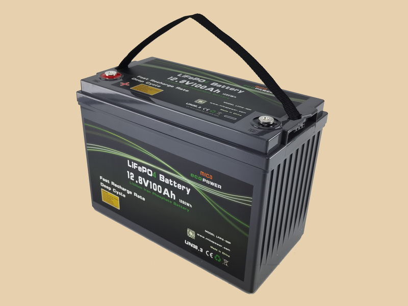 Mica Factory Solar Lithium Battery Rechargeable LiFePO4 12V 24V 48V 100ah 200ah 300ah Battery Pack with Un38.3/CE