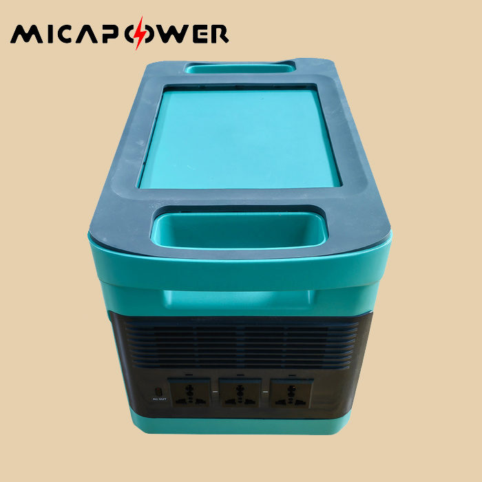 Lithium 1000W Portable Solar Station Emergency Power Backup with CE/Un38.3 Certification