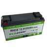 CE Approved Rechargeable Lithium Battery 12V/24V 12.8V 25.6V 100ah/150ah 200ah 300ah Deep Cycle LiFePO4 Battery Pack for Lead Acid Battery Replacement