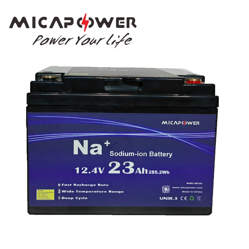 Sib 12V 12.4V 24V Sodium-Ion Batteries 23ah 100ah 200ah 300ah 400ah Sodium Ion Battery Pack for Solar/Yacht/Marine/Boat/RV/Camper