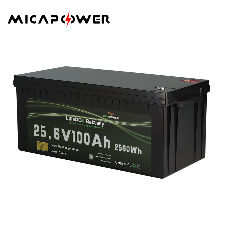 24V 25.6V 100ah 200ah LiFePO4 Battery Pack Lithium Battery Home Energy Storage Battery Lithium Iron Phosphate Battery Rechargeable Battery Pack for Solar Sys