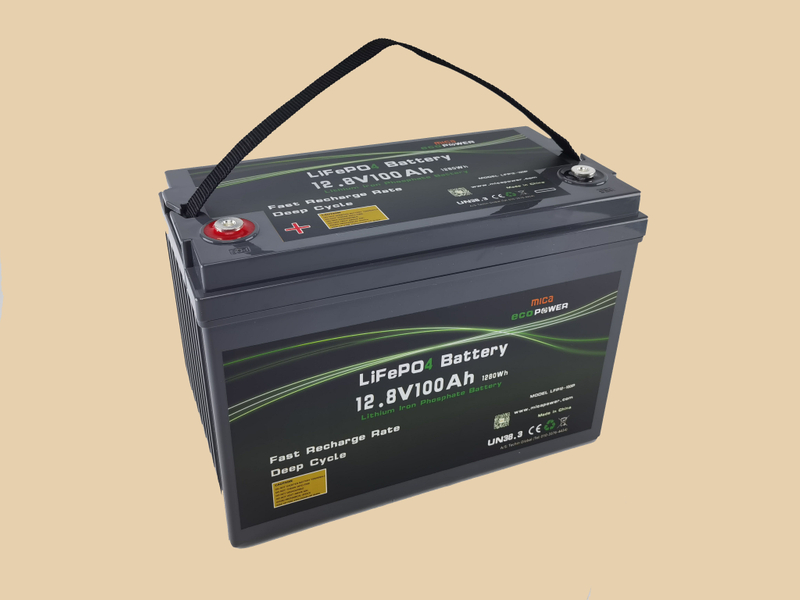 Deep Cycle IP65 Lithium Ion 12V100ah 200ah LiFePO4 Solar Storage Battery with BMS for RV Golf Cart