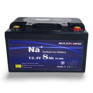 Mica 12V 8ah Motorcycle Battery Low Temperature Sodium Ion Battery 
