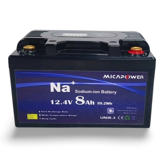 Mica 12V 8ah Motorcycle Battery Low Temperature Sodium Ion Battery 